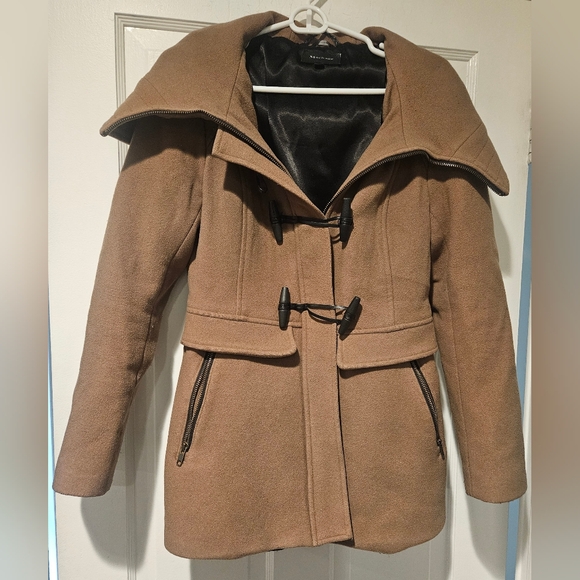 Mackage Women's Tan Trench Coat - Picture 2 of 11